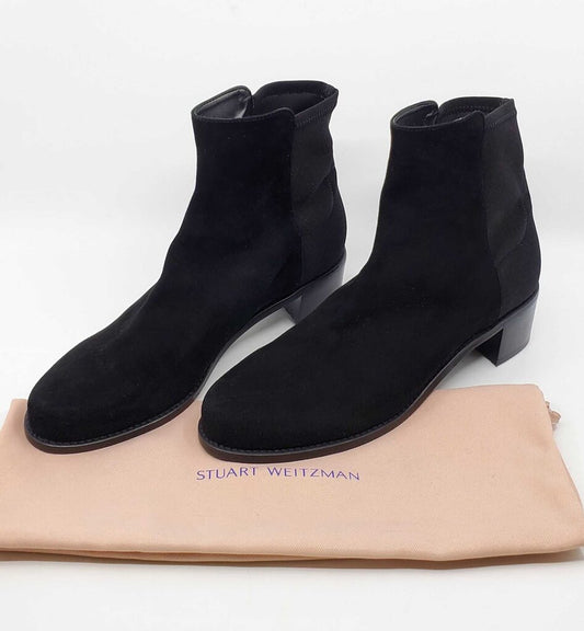 Stuart Weitzman suede bootie