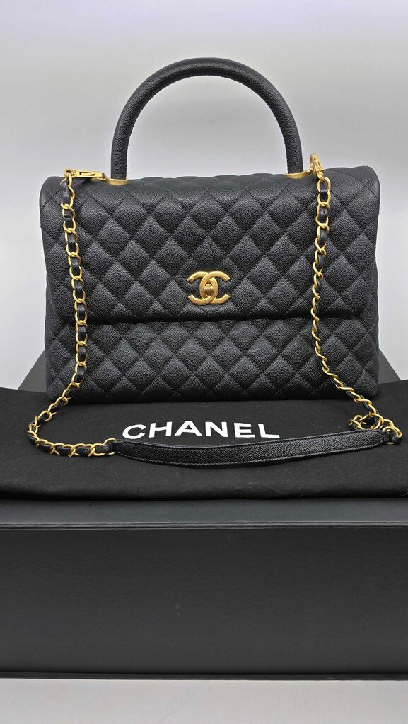 Chanel Coco Medium Cavier