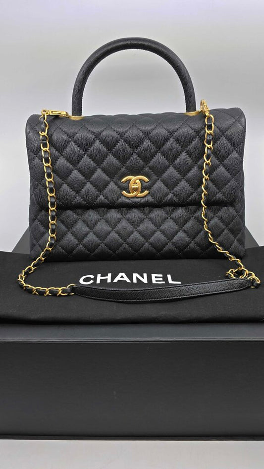Chanel Coco Medium Cavier