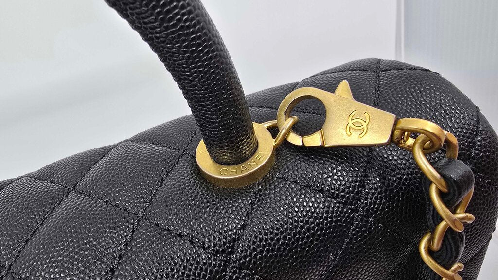 Chanel Coco Medium Cavier