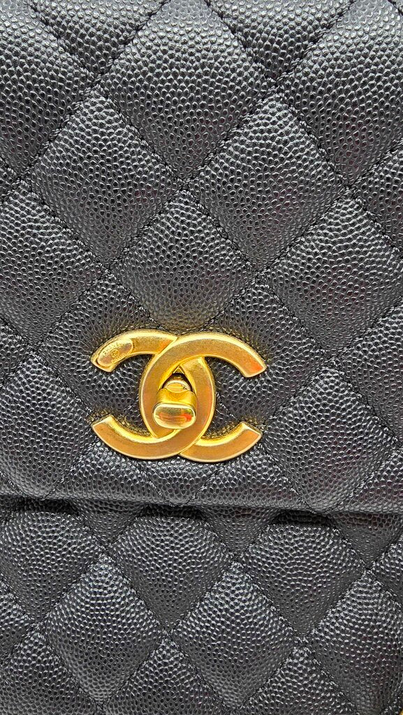 Chanel Coco Medium Cavier