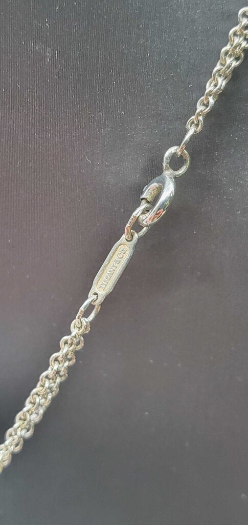Tiffany & Co. Infinity Pendant on Double Chain