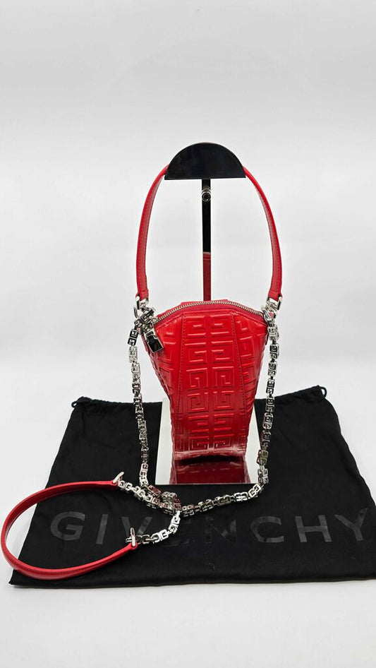 Givenchy Embossed Vertical Antigona Bag