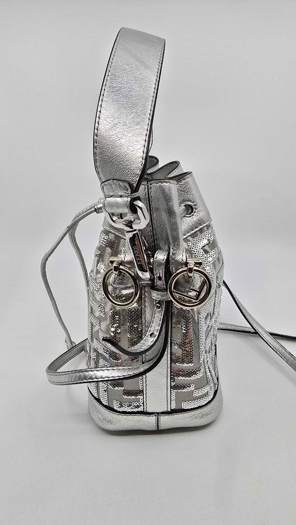 Fendi Mini Sequin Mon Tresor Bucket Bag
