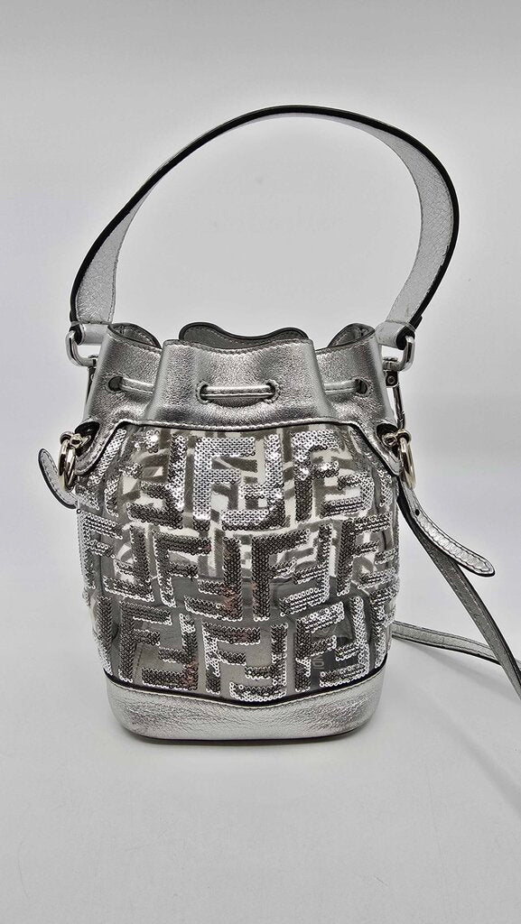 Fendi Mini Sequin Mon Tresor Bucket Bag