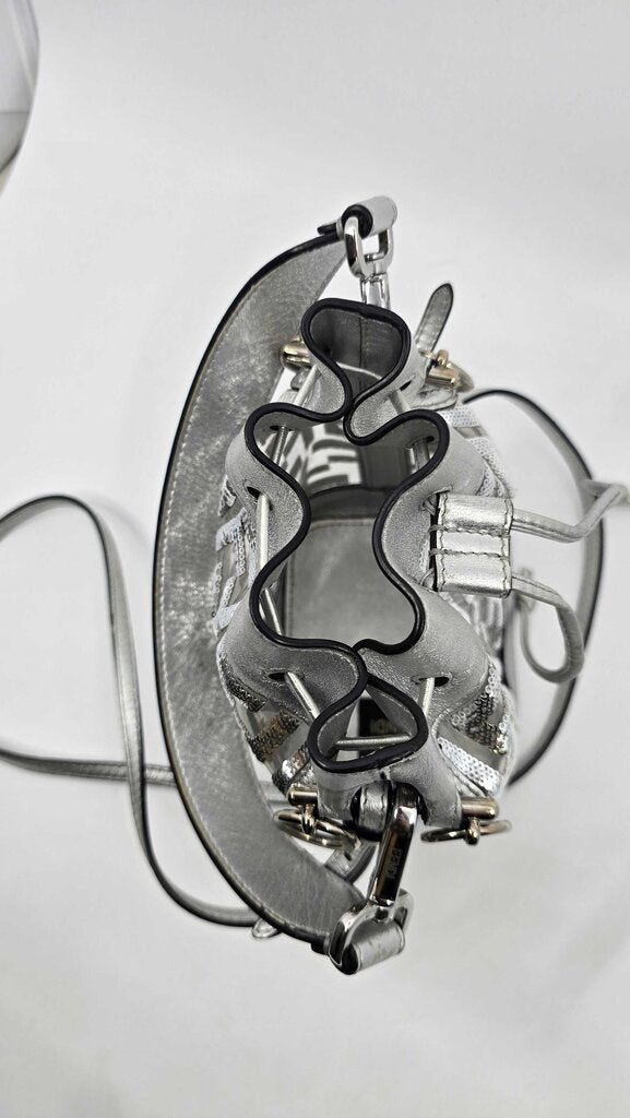 Fendi Mini Sequin Mon Tresor Bucket Bag