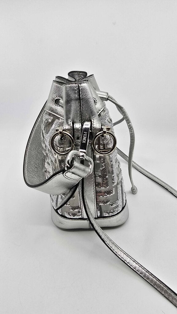 Fendi Mini Sequin Mon Tresor Bucket Bag