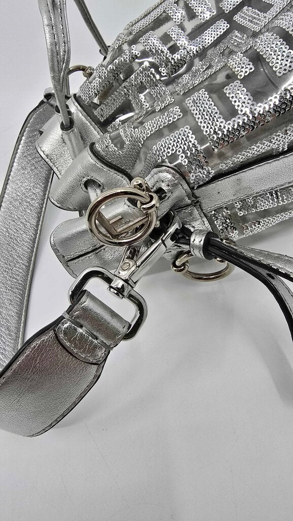 Fendi Mini Sequin Mon Tresor Bucket Bag