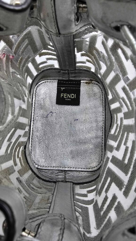 Fendi Mini Sequin Mon Tresor Bucket Bag