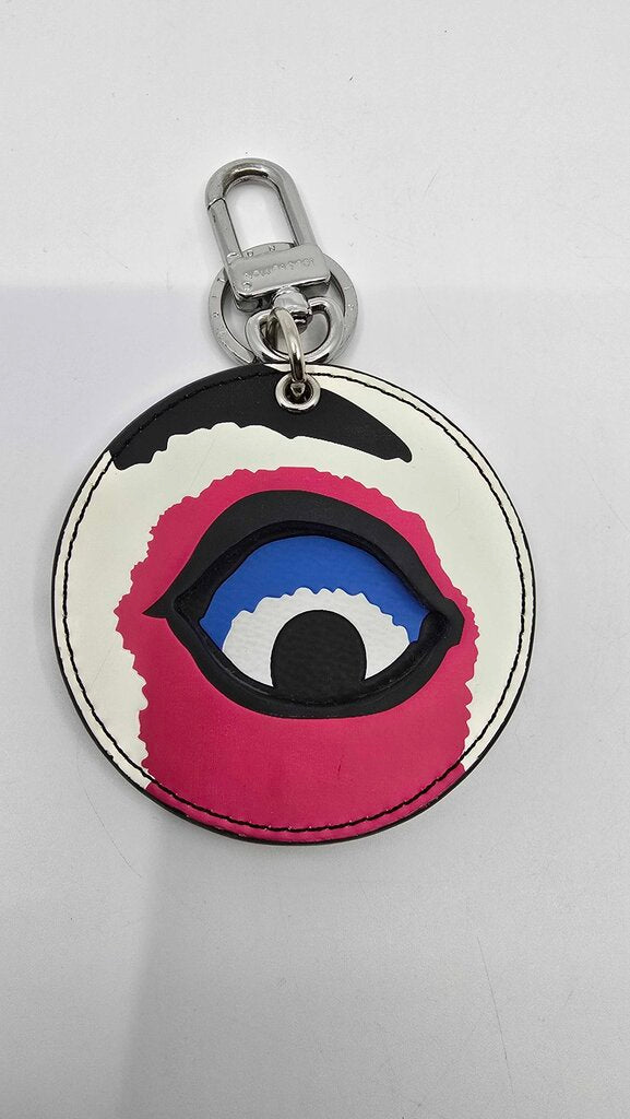 Louis Vuitton x Kansai Yamamoto Kabuki Mask Bag Charm & Key Holder in Monogram Reverse