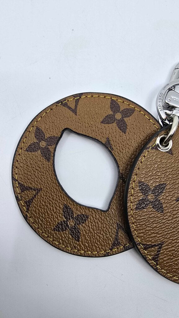 Louis Vuitton x Kansai Yamamoto Kabuki Mask Bag Charm & Key Holder in Monogram Reverse