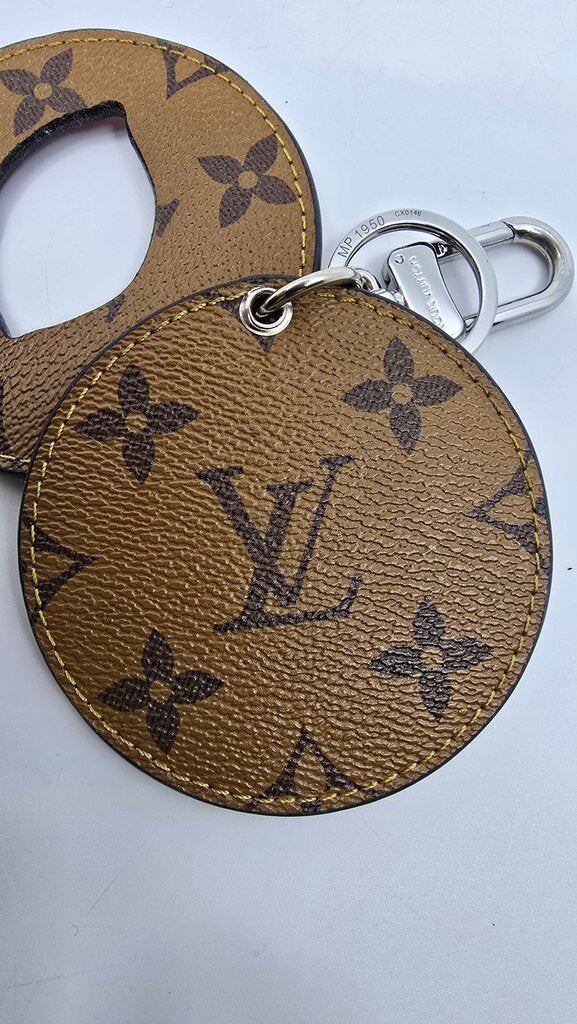 Louis Vuitton x Kansai Yamamoto Kabuki Mask Bag Charm & Key Holder in Monogram Reverse