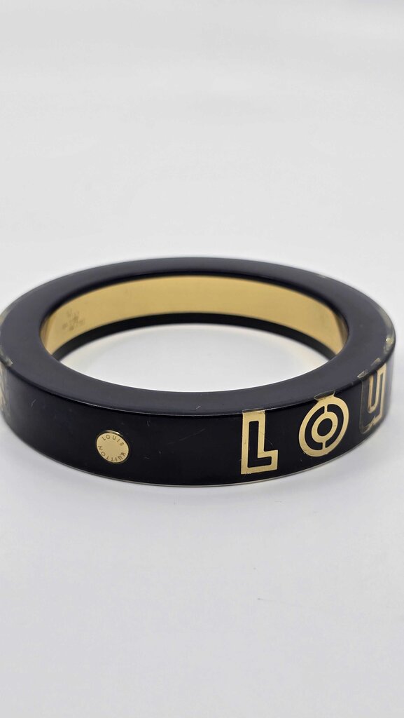 Louis Vuitton Inclusion Logo Resin Bracelet