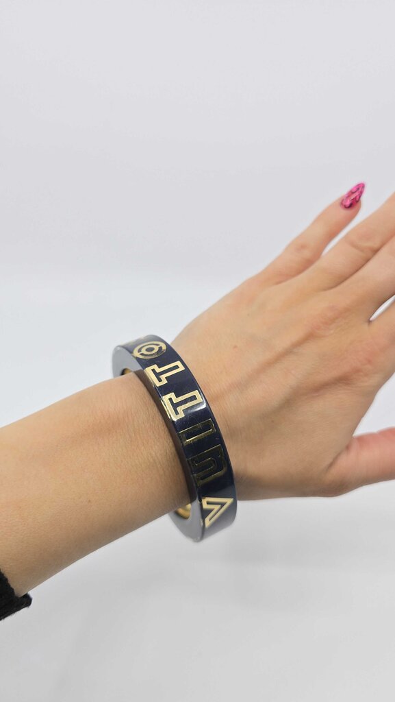 Louis Vuitton Inclusion Logo Resin Bracelet