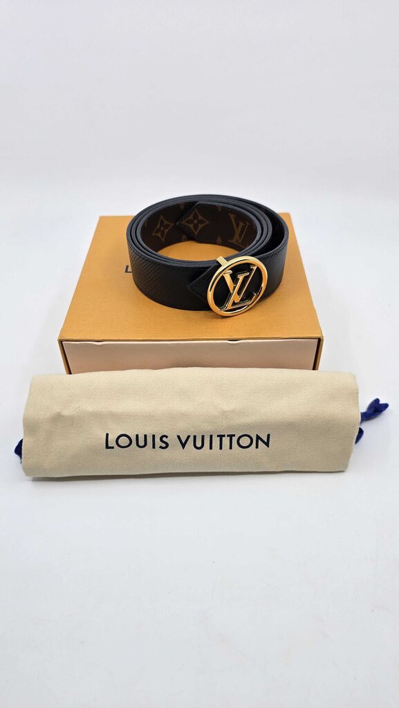 Louis Vuitton 2018 LV Circle Reversible 38mm Belt