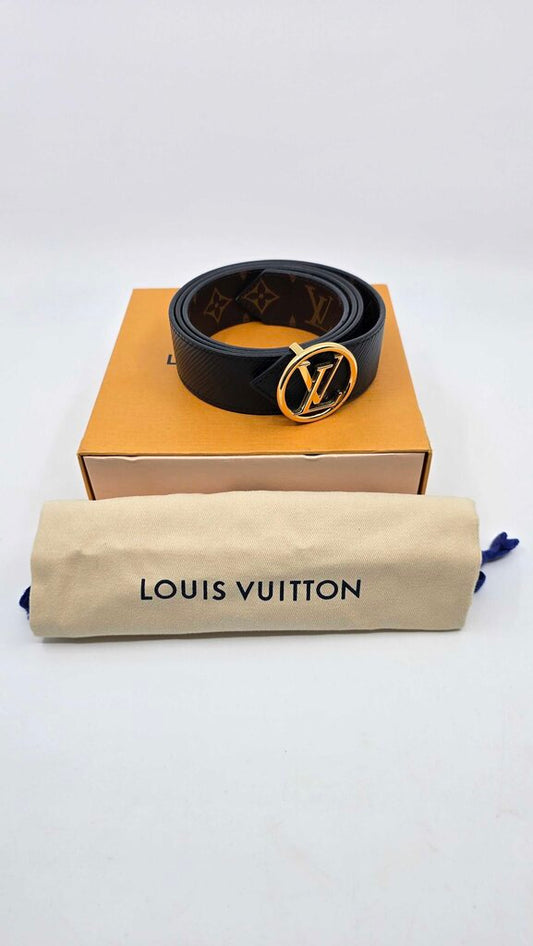 Louis Vuitton 2018 LV Circle Reversible 38mm Belt