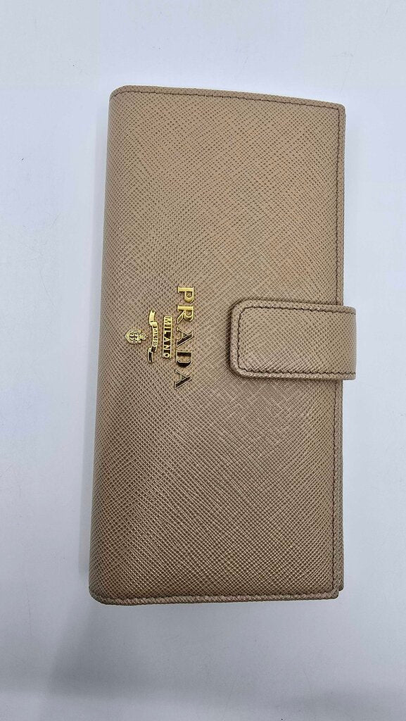 Prada Saffiano Metal Wallet