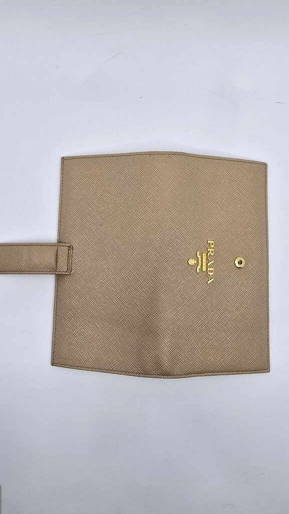 Prada Saffiano Metal Wallet