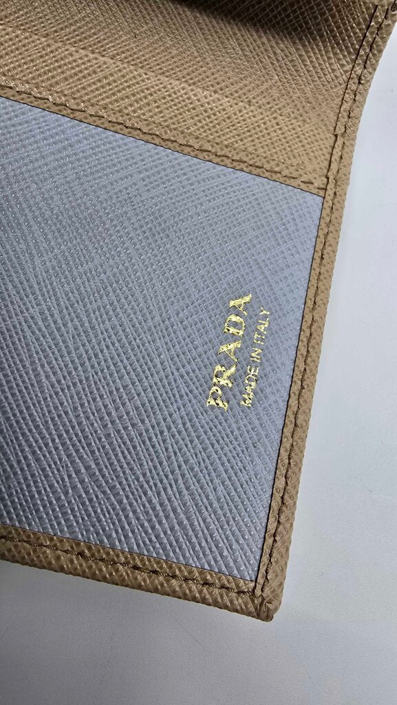 Prada Saffiano Metal Wallet