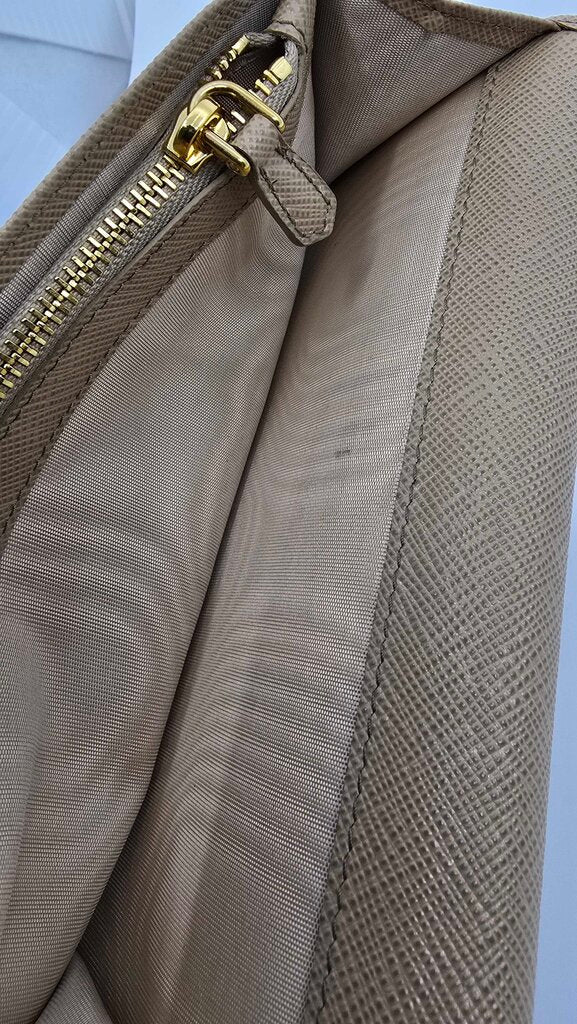 Prada Saffiano Metal Wallet