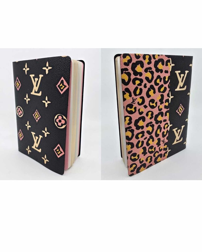 Louis Vuitton Monogram Wild at Heart Clemence Notebook
