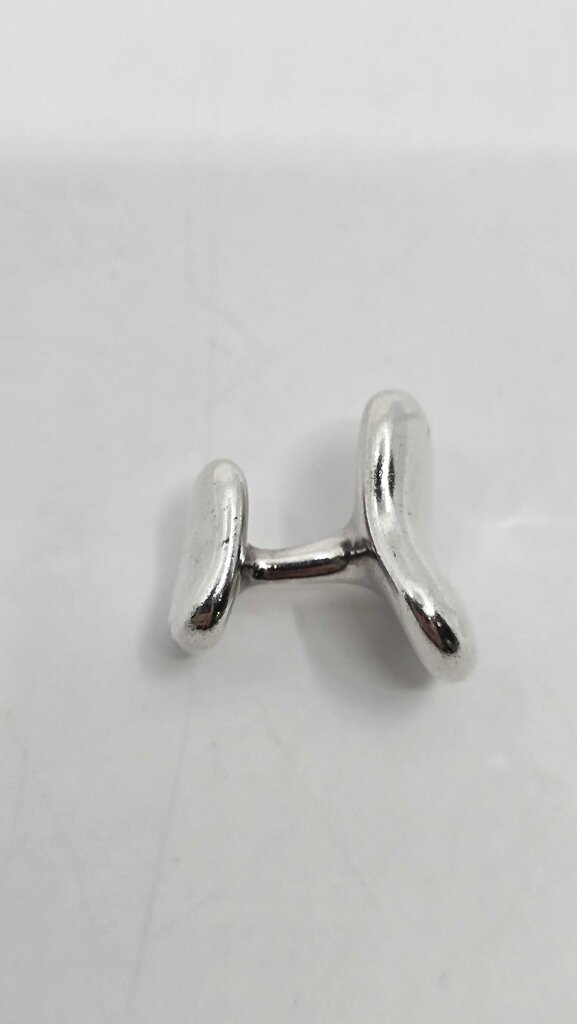 Tiffany & Co. Elsa Peretti Sterling Silver Bean Large Cufflinks
