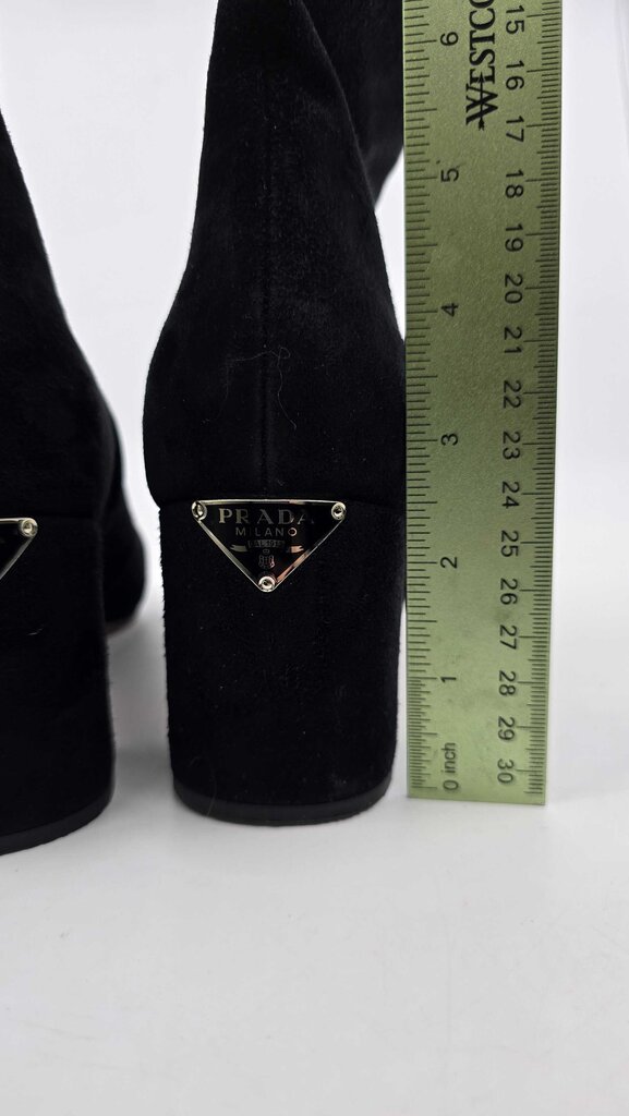 Prada Suede Ankle Boots