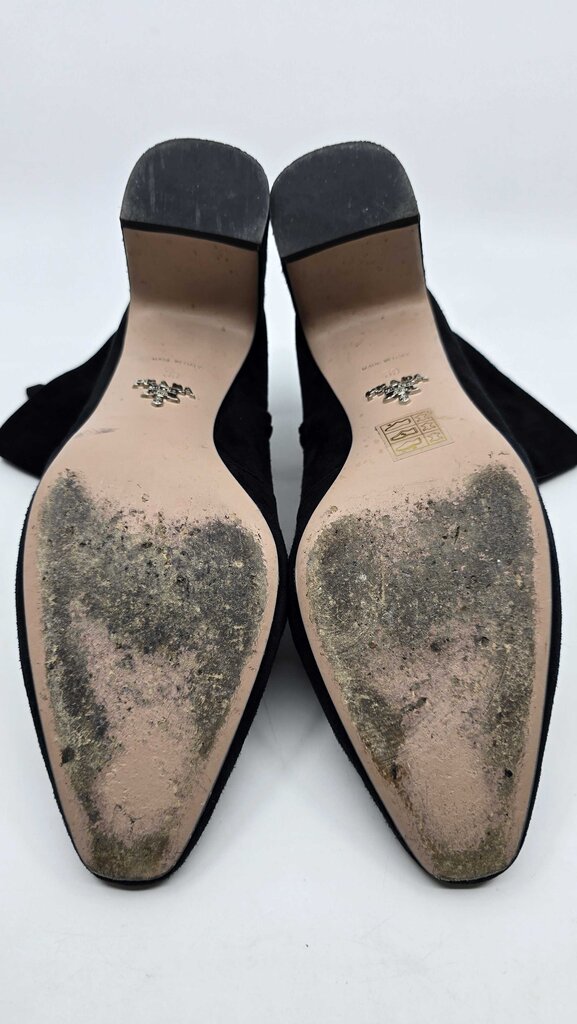 Prada Suede Ankle Boots