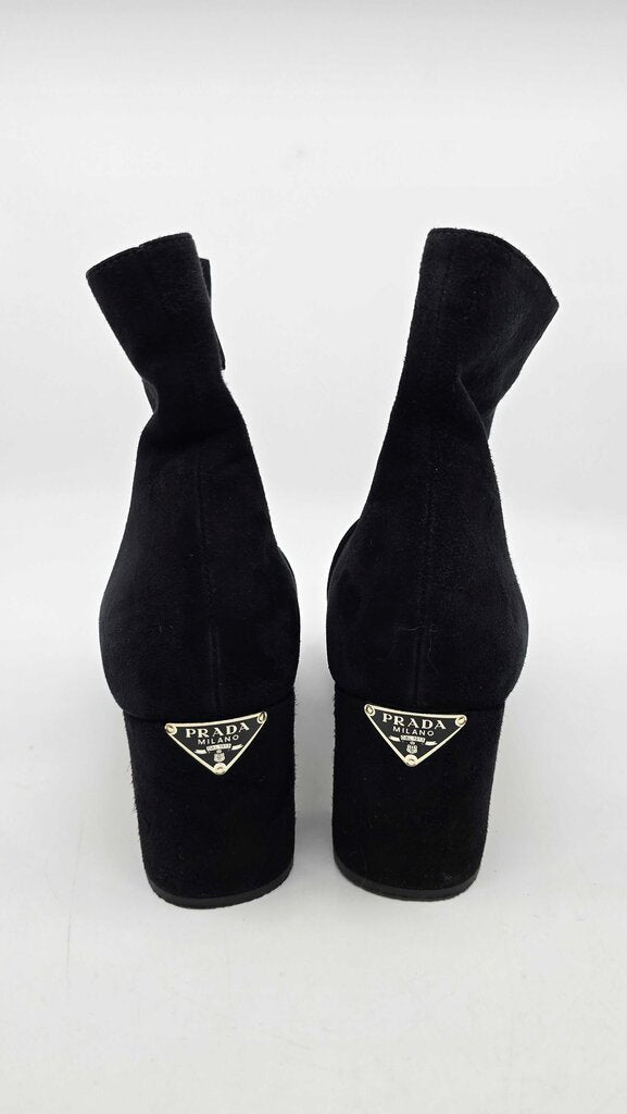 Prada Suede Ankle Boots