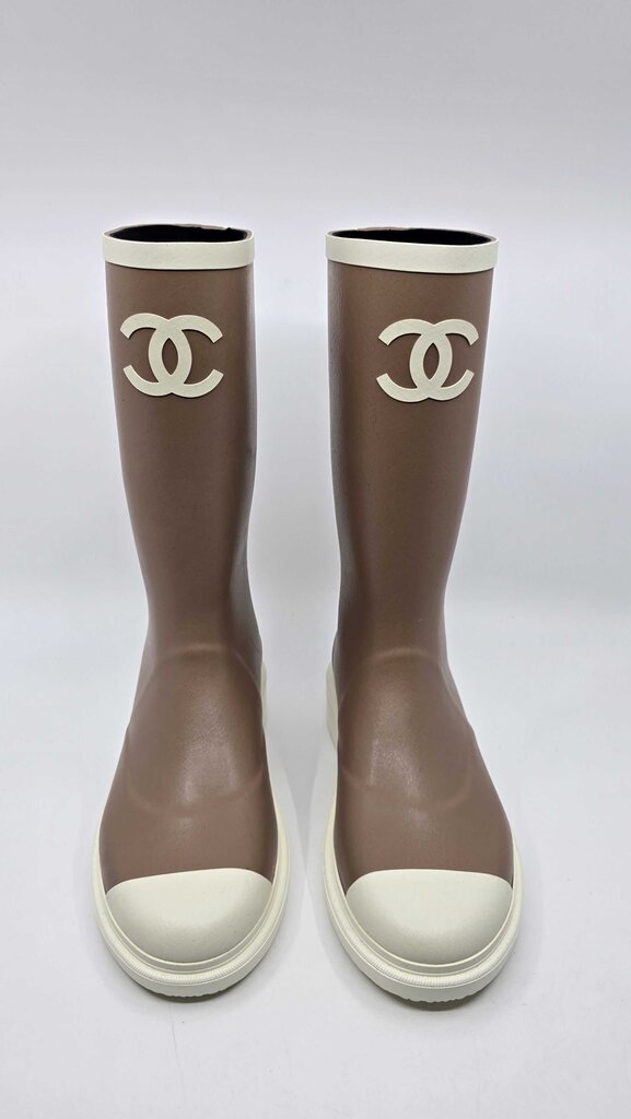Chanel Rain Boots