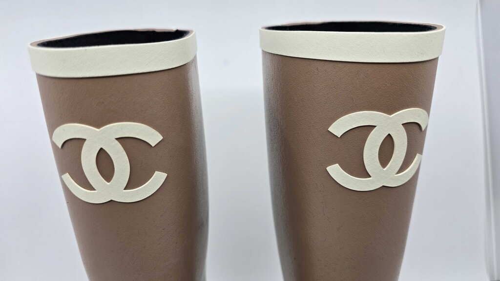 Chanel Rain Boots