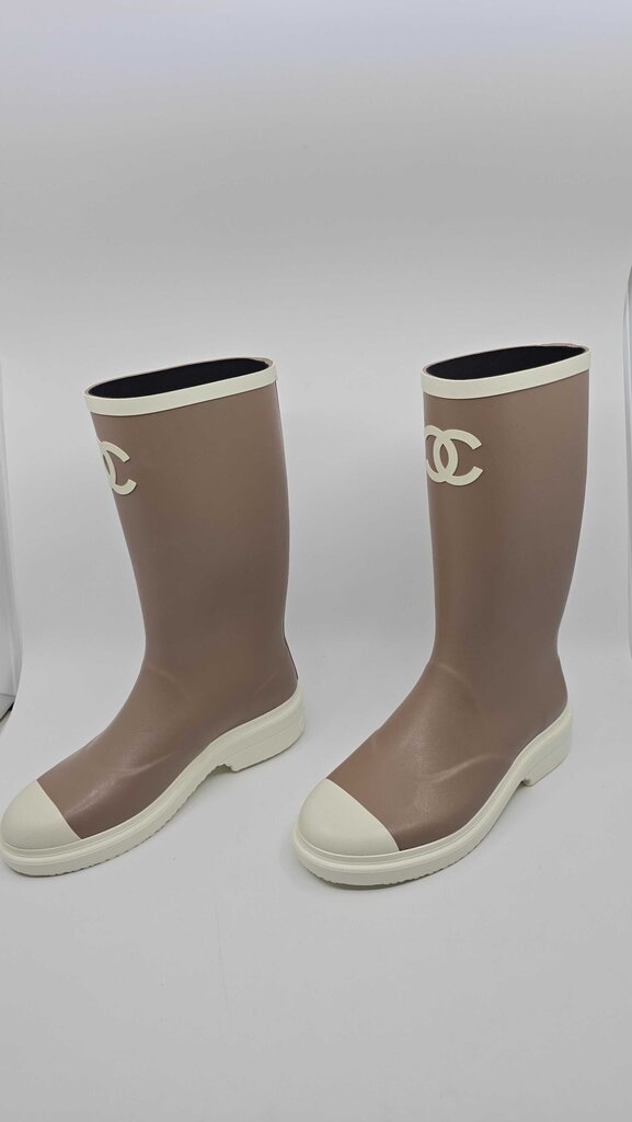Chanel Rain Boots