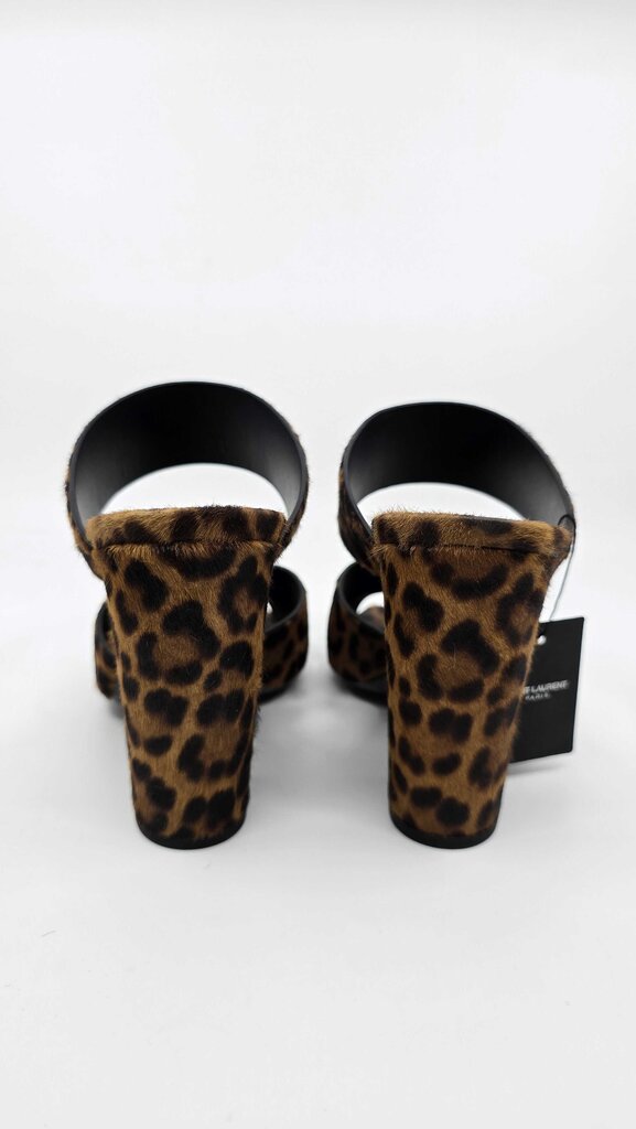 YSL Oak Mule Sandal Pony Hair