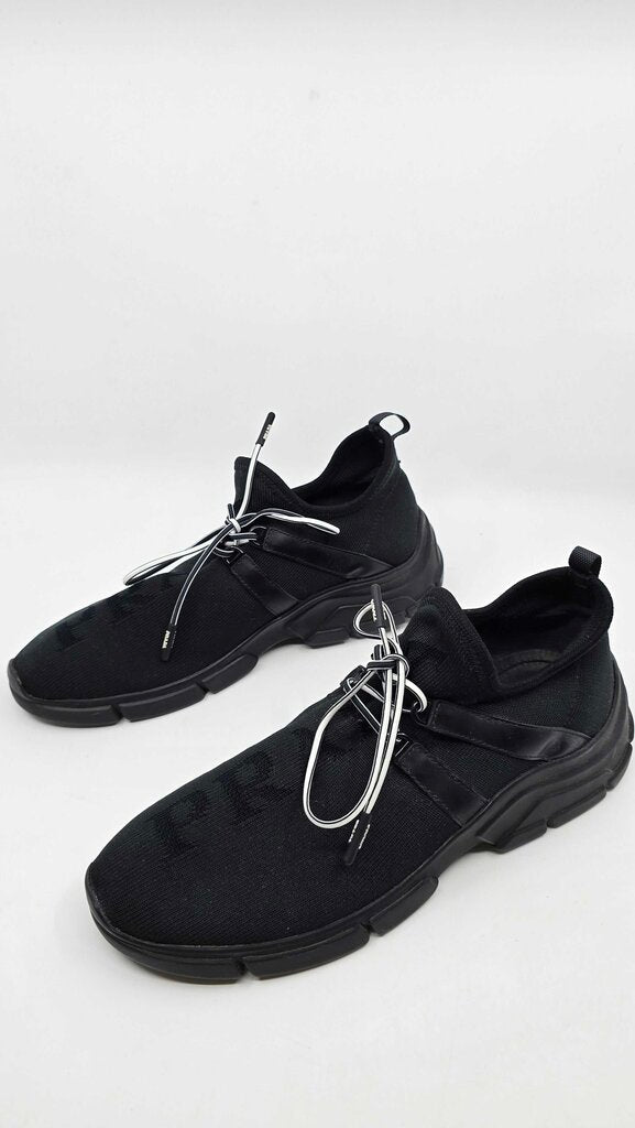 Prada Logo Knit Sneakers