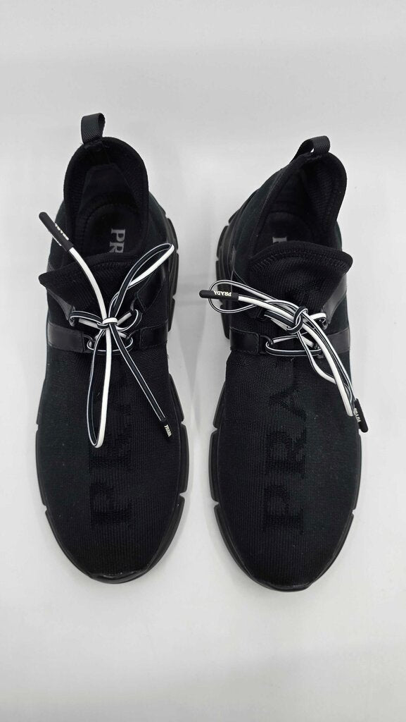 Prada Logo Knit Sneakers