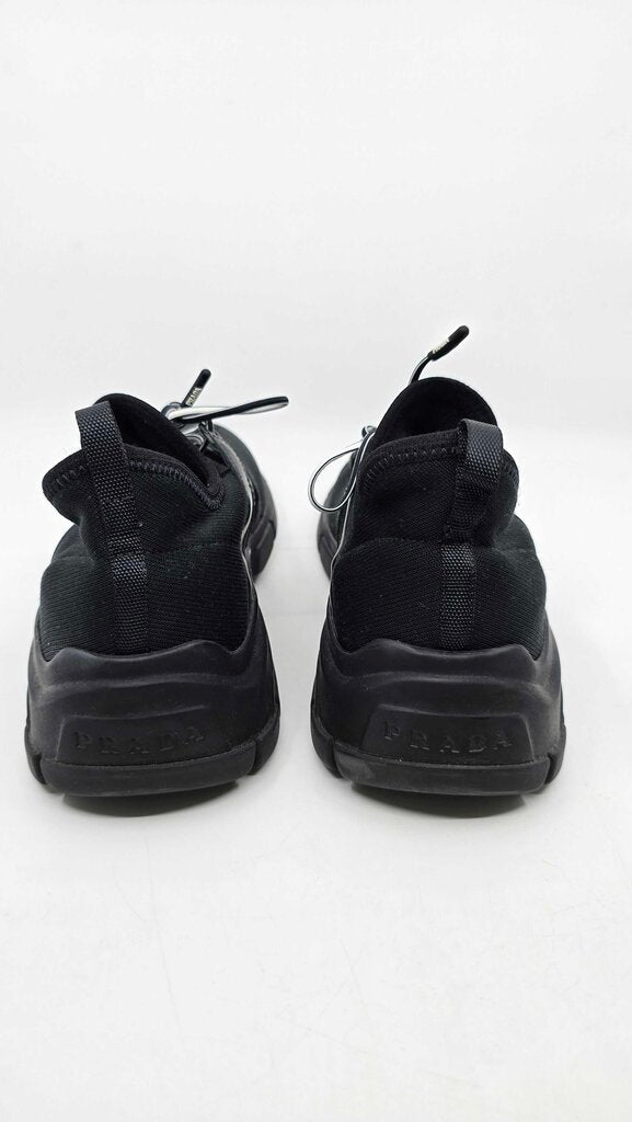 Prada Logo Knit Sneakers