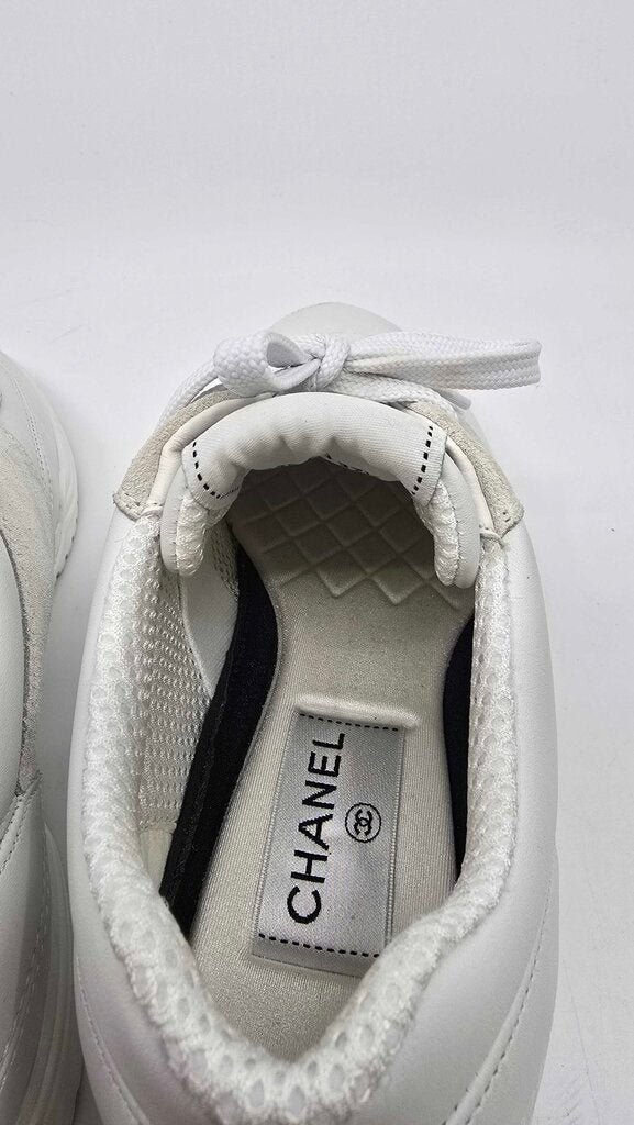 Chanel Low-Top Sneakers Calfskin Leather & Suede