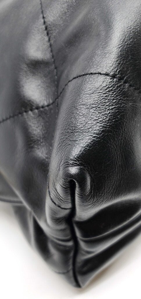 Chanel 22 Chain Backpack Quilted Calkskin