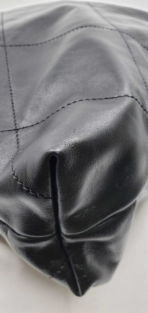 Chanel 22 Chain Backpack Quilted Calkskin