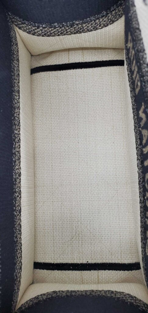Dior Book Tote Cannage Quilt Shearling
