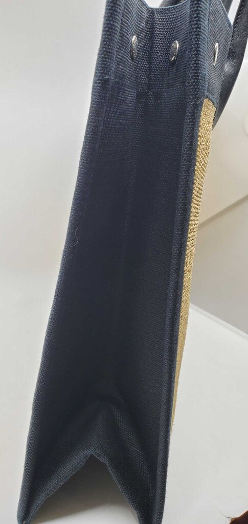 YSL Rive Gauche Raffia Tote Bag