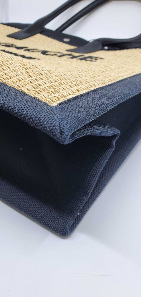 YSL Rive Gauche Raffia Tote Bag