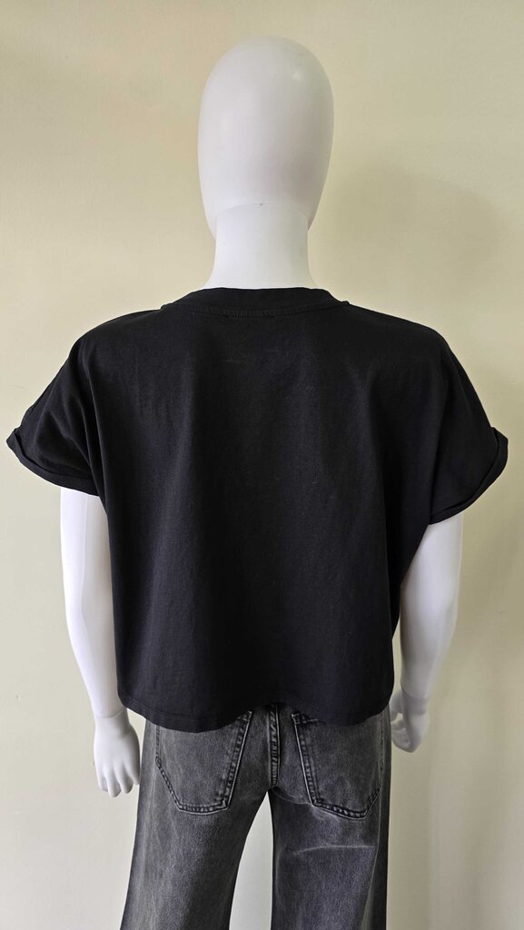 Balamain Cropped Cotton T-shirt