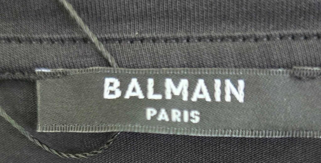 Balamain Cropped Cotton T-shirt