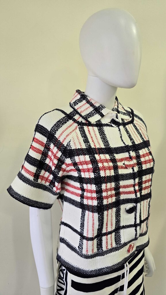 Dior Short Sleeved Twwed Jacket