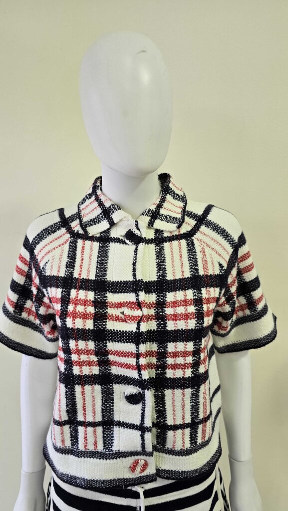 Dior Short Sleeved Twwed Jacket