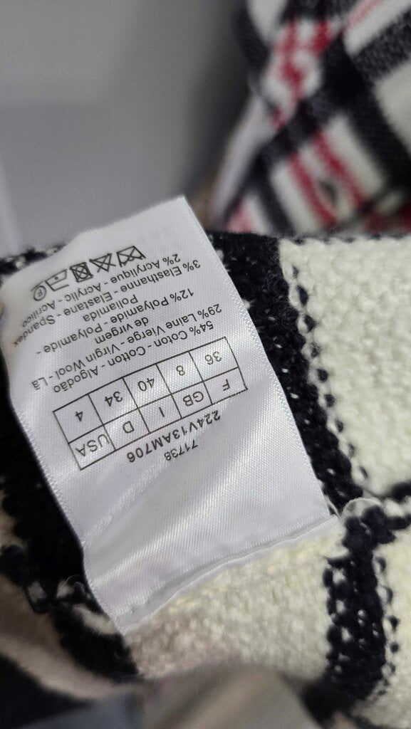 Dior Short Sleeved Twwed Jacket