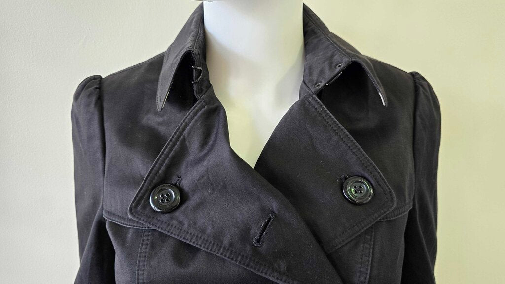 Burberry Short Double-Breasted Trench Coat