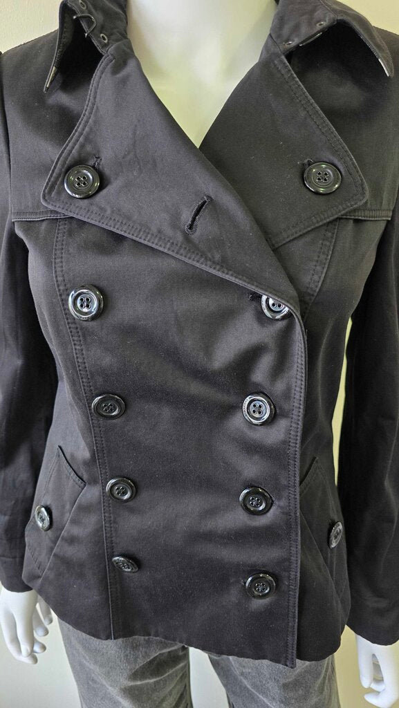Burberry Short Double-Breasted Trench Coat