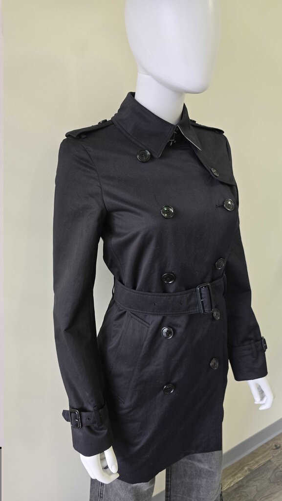 Burberry Kensington Heritage Cotton Gabardine Double-Breasted Trench Coat
